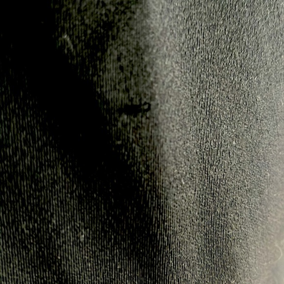 Vintage Claire Paris Made in France Black Wool Pencil Skirt sz 44 FR US 8/10 - Picture 3 of 8